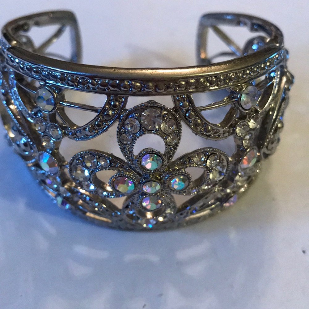 AB rhinestone cuff